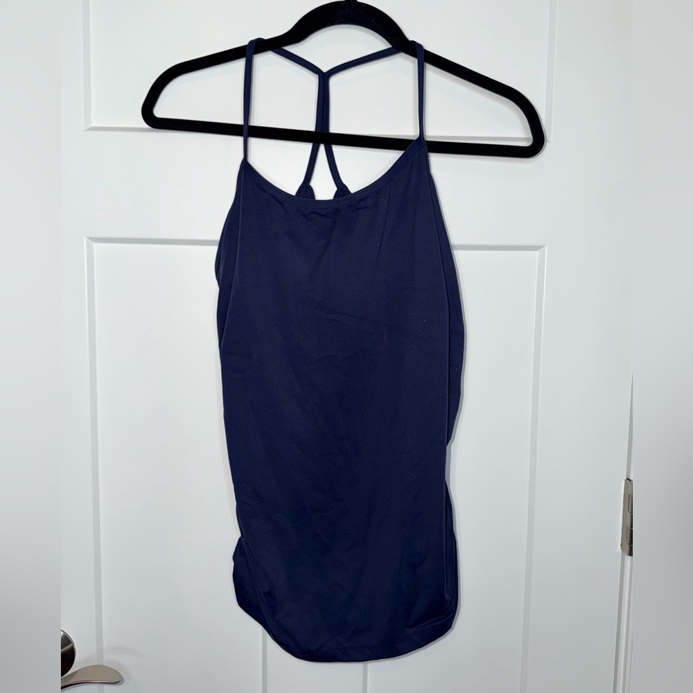 NWT AugIris Ruched Racerback Tank